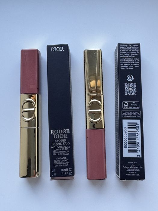 Помада Блиск Dior rouge sequin liquid duo 420