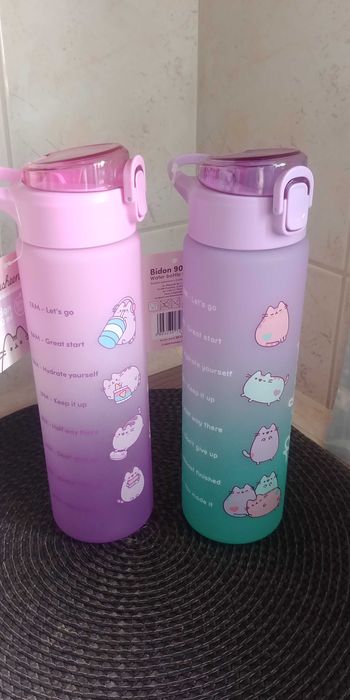 Bidon Pusheen 2 sztuki NOWE