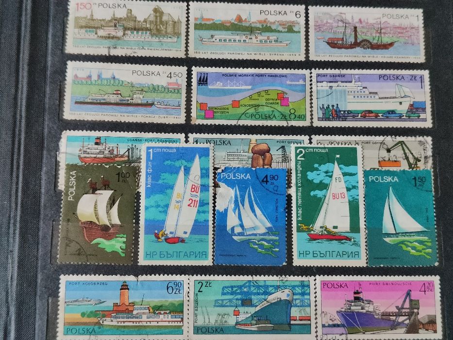 Klaser ze znaczkami 1965 - 1990, PRL, CCCP