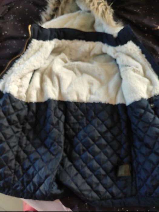 Kurtka dla dziewczynki H&M rozmiar 128