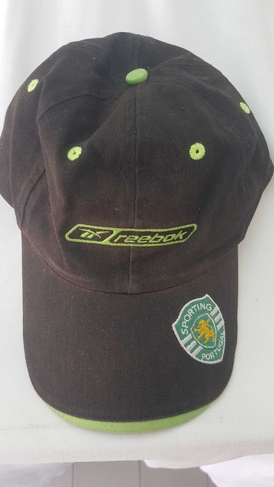 Boné - Chapéu do Sporting em preto e verde - Usado