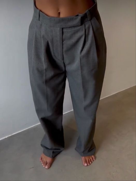 Штани Сірі палацо Coosh