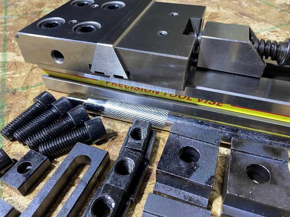 Тиски Лещата сталеві високоточні прецизійні 50-300 мм