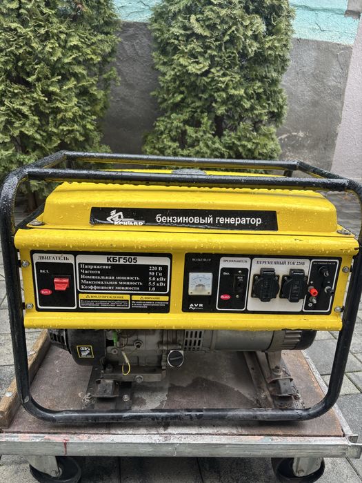 Генератор бензиновий Кентавр КБГ 505 5,5 кВт