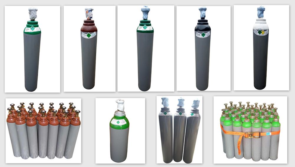 Butla butle gazowa dwutlenek węgla 1,5 co2 akwarium piwo