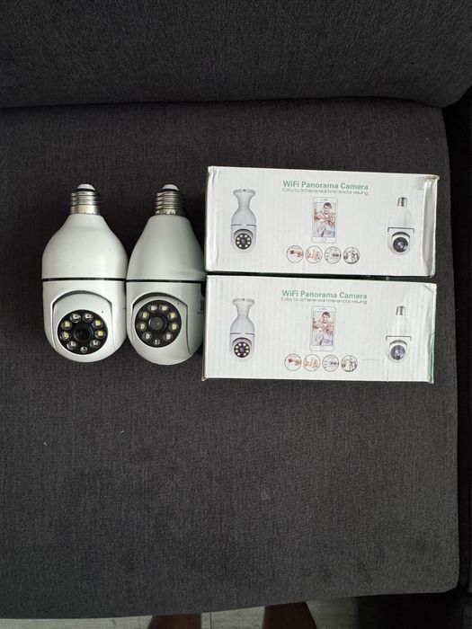 Kamera IP wewnętrzna WIFI PANORAMA CAMERA - 2 sztuki