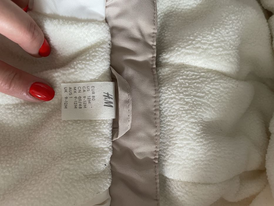 Куртка дитяча H&M 9-12 міс / куртка тепла