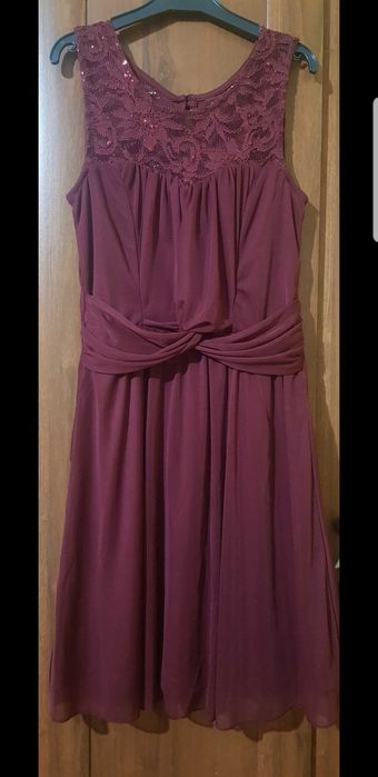 Nowe! Okazja! Sukienka z koronką rozmiar 34/XS Idealna na wesele!