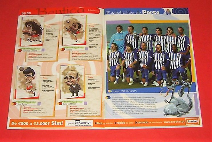 Caderneta d'A BOLA (2004/05)