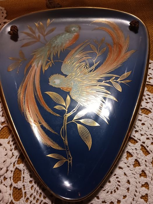 Alka plakieta ścienna porcelana ozdoba