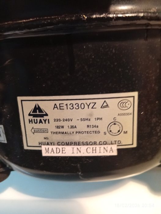 Motor Huayi compressor.