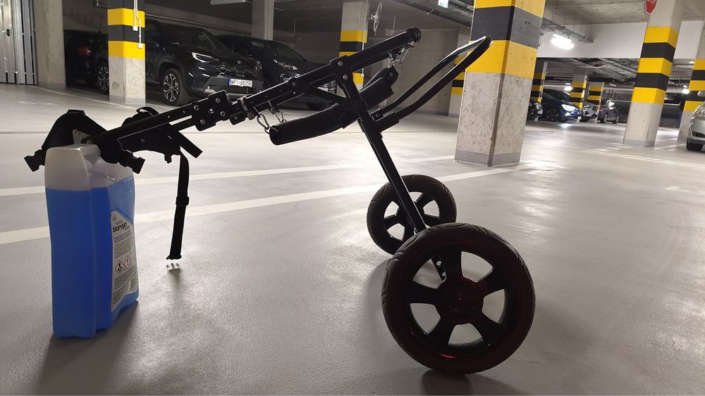 Wózek rehabilitacyjny dla dużego psa