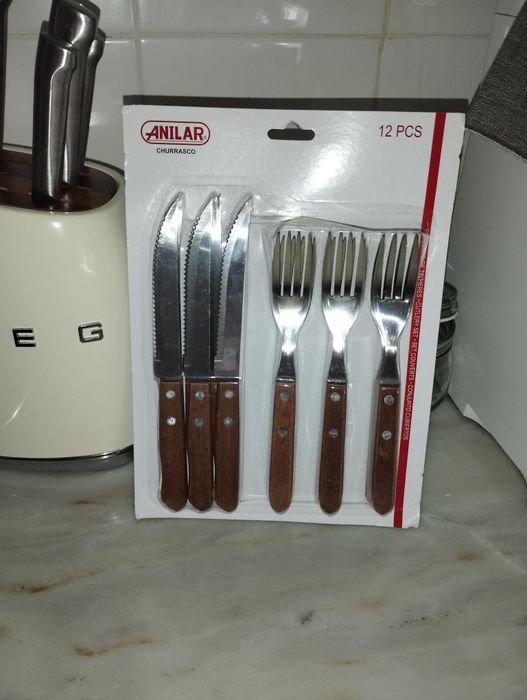 Faqueiro de Bitoque – Aço Inoxidável