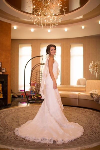 Весільна сукня фасон "рибка"