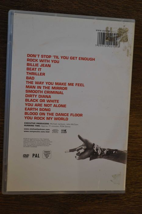 Michael Jackson  Number Ones  DVD
