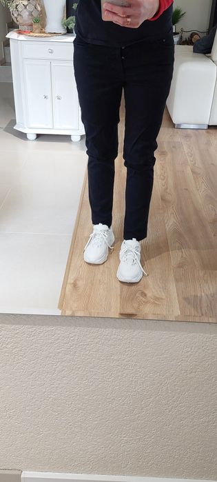 Spodnie jeansowe cienkie proste straigt fit H&.M