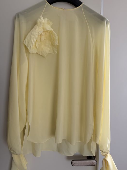 Блуза the Coat лимонно жовта