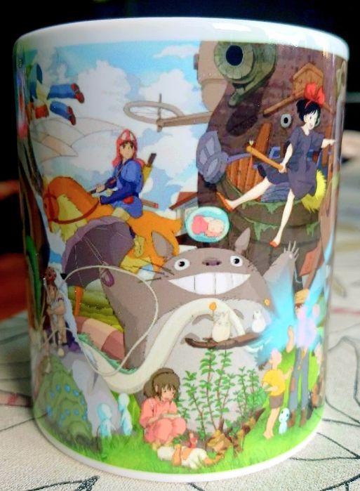 Studio Ghibli manga anime postacie prezent kubek Ceramiczny