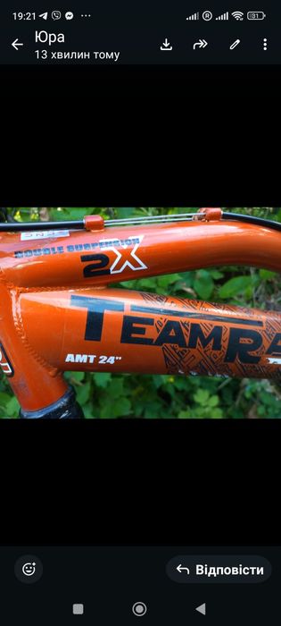 Rower dla nastolatki  Team raider