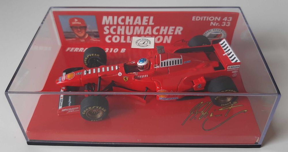 Michael Schumacher F1 Ferrari F310B 1:43 Minichamps