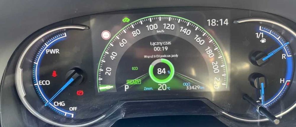 toyota rav4 hybryda, wersja selection