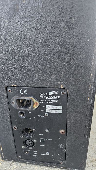 Sistema Hi-Fi Audio Performance (Colunas + Subwoofer) - Para Restauro