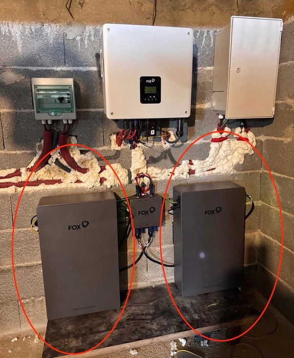 Bateria Solar Lítio HV Fox ESS EP5 5.18kWh com fatura e garantia