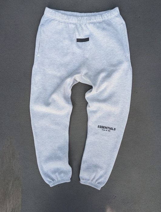 ESSENTIALS Fear Of God джогери М (S) світло-сірі washed sweatpants спортивні штани FOG Essentials streetwear Y2K vintage оригінал