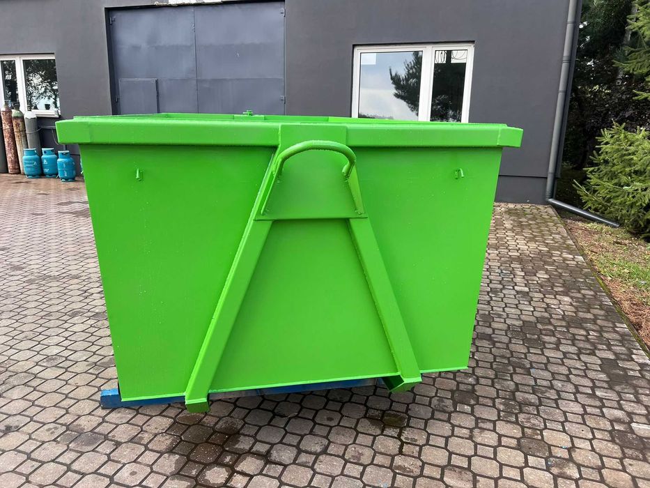 Kontener hakowy KP7 - 7m³ na śmieci, gruz, złom