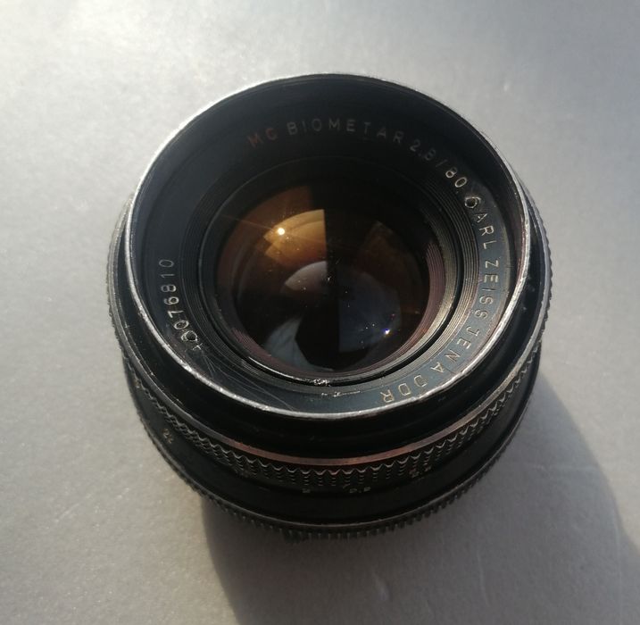 MC Carl Zeiss Jena Biometar 2.8/80 DDR