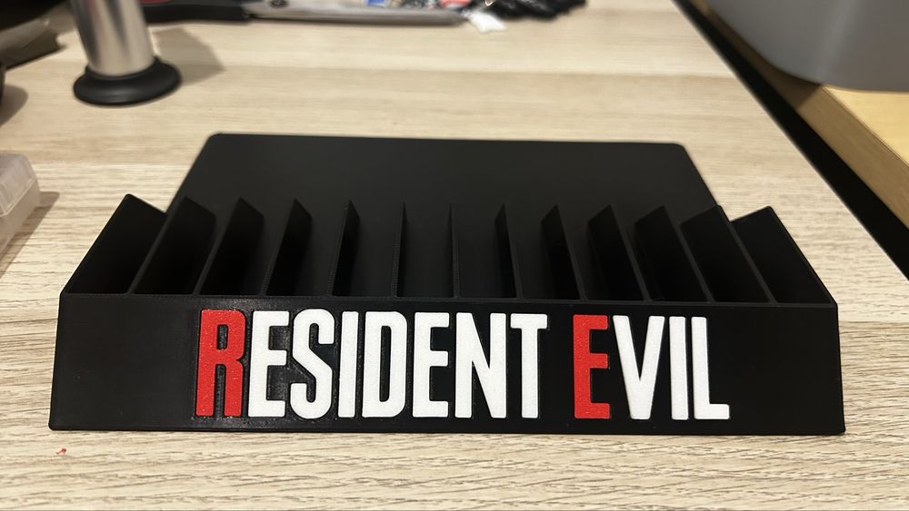 Suporte jogos/filmes resident Evil