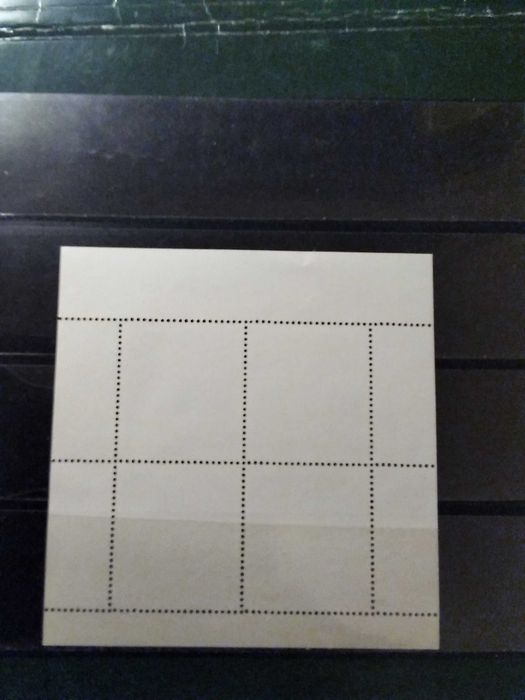 1991 Bloco Europa CEPT Personagens célebres MNH **