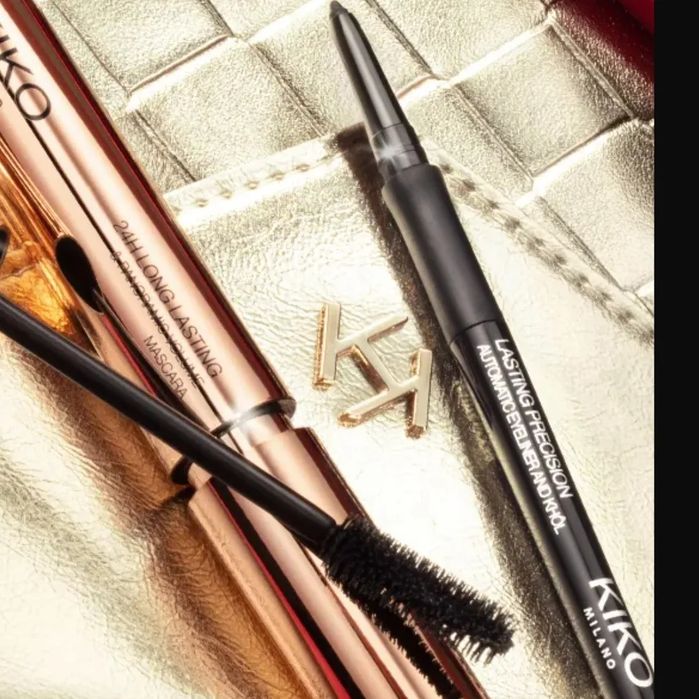Тушь,набір подарунковий,  Кiko Milano,24 H Long Lasting ,Panoramik Vol