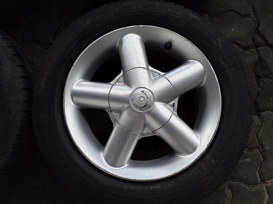 Jantes Honda R14 Com Pneus 185/60 Furação 4X100