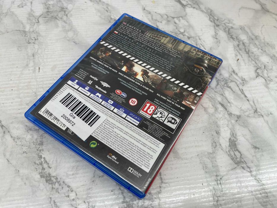 Gra Wolfenstein II The New Colossus PS4 PlayStation 4 Pudełko