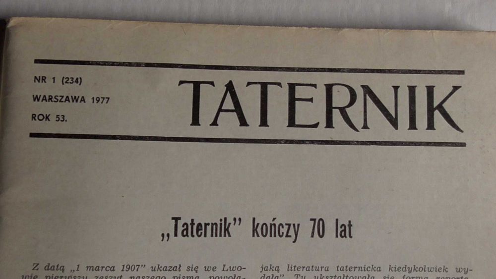 Taternik-stare czasopisma-11szt