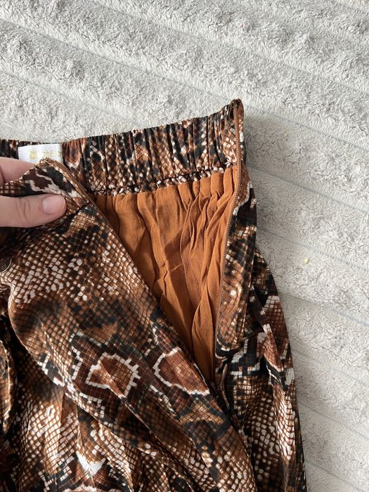 Спідниця-плісе в цікавий принт, розмір S-XS-XXS