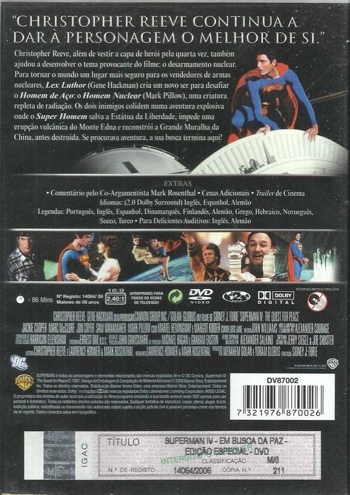 Superman IV: In Search of Peace (Special Edition) (1987)64586100113667121