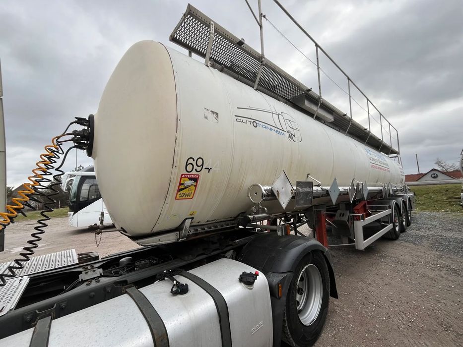 Magyar SR34  Cysterna chemiczna 2003 ADR, L4BH, 4 komory.