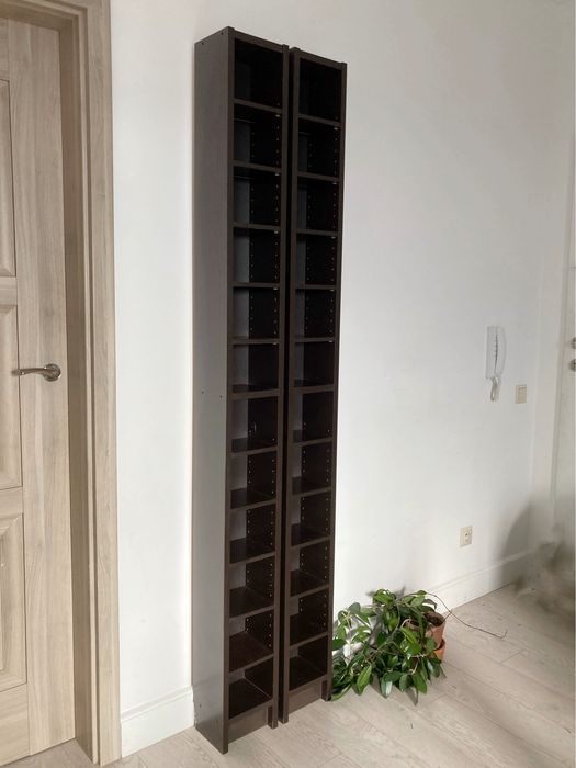 Zestaw półek 2x Gnedby Ikea regał stojak na plyty CD