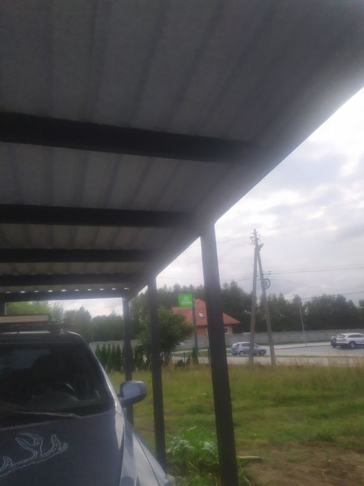 Wiata garażowa 6*6 na dwa samochody