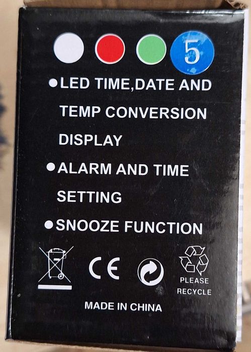 Электронные зеркальные часы VST