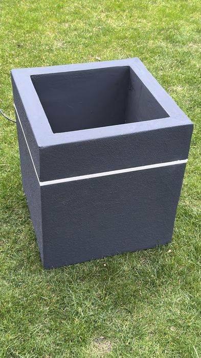 NOWOCZESNA Duża DONICA LED 50x50x50 – Miechów• 300zl