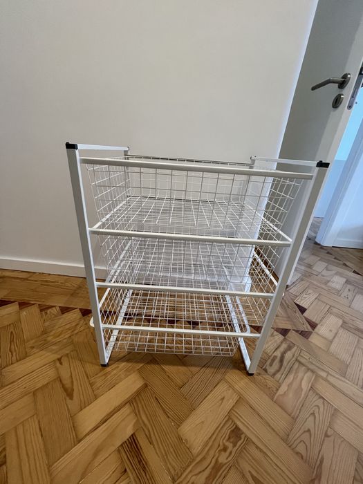 Ikea JONAXEL movel com 4 cestos arrumação