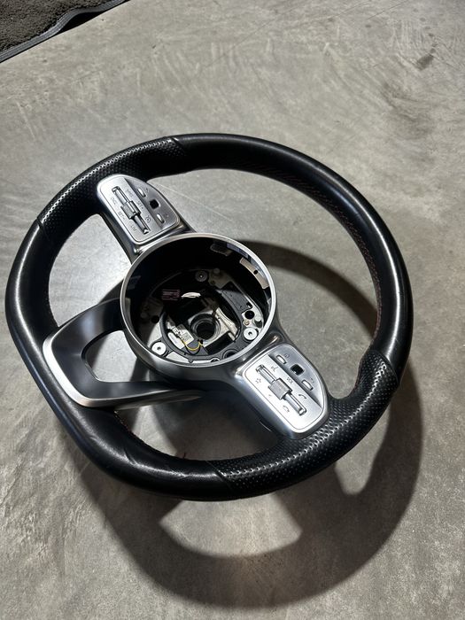 Руль мультируль Акпп с лепестками A B C E class Gle GLS  W213 W177