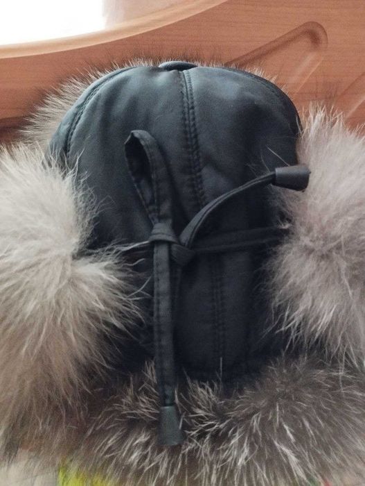 Шапка ушанка натуральне хутро