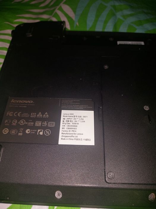 Lenovo G565 ноутбук без HDD