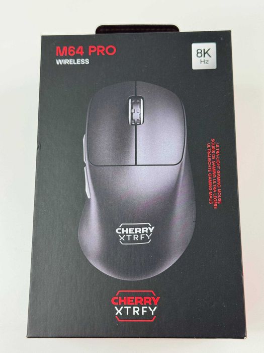 Bezprzewodowa mysz Cherry Xtrfy M64 Pro Wireless Black