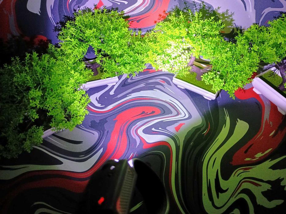 Водонепроникний LED налобний ліхтар із датчиком руху, та акумолятором