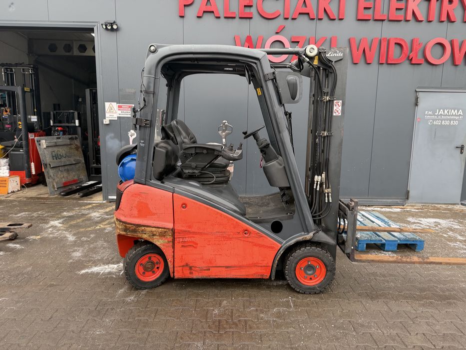 Wózek widłowy Linde H 16 T 391  z2014 r 300 cm 1600 kg wózek Linde VW